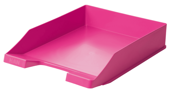 Eine KLASSIK Briefablage in pink